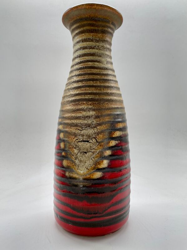 Vase vintage en céramique Scheurich Keramik
