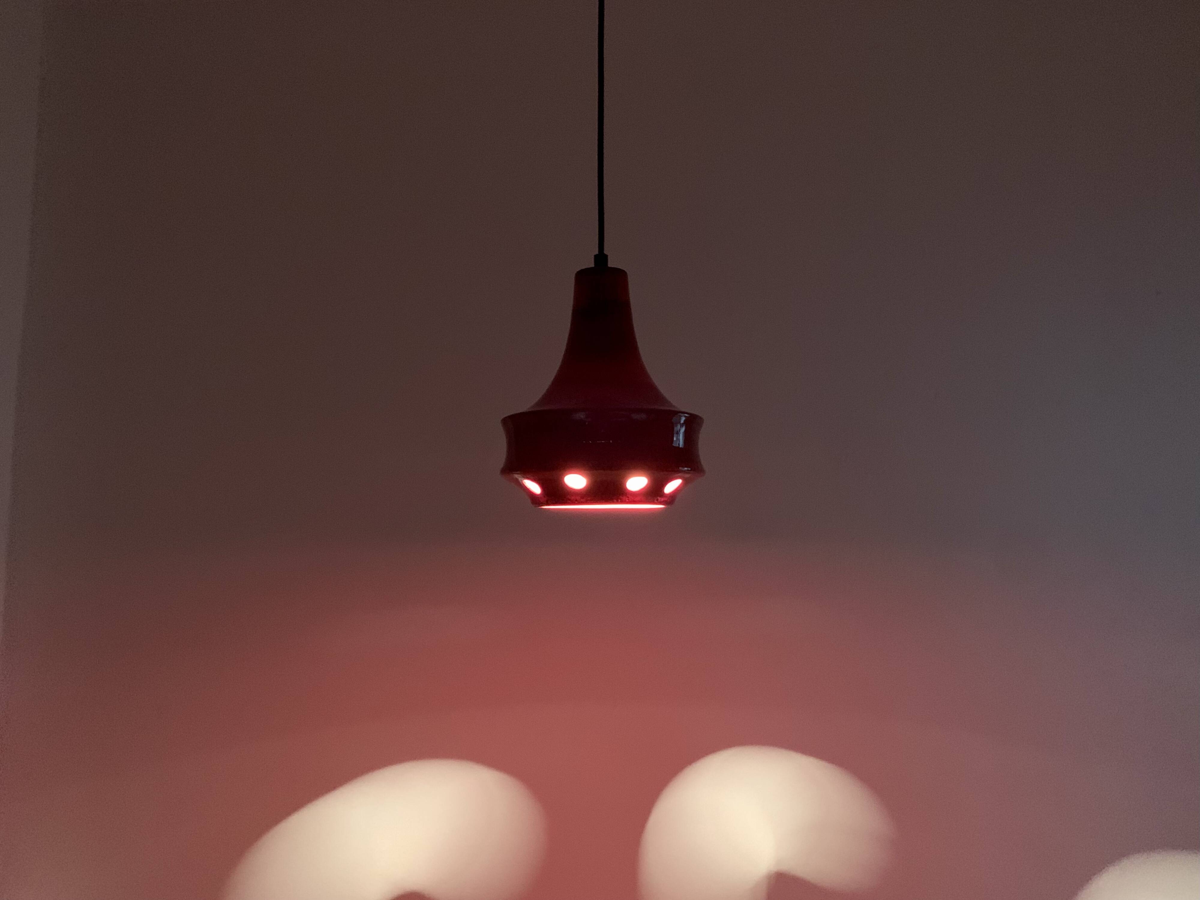Set of 4 Ceramic Pendant Lamps