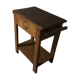 Wooden table rustic