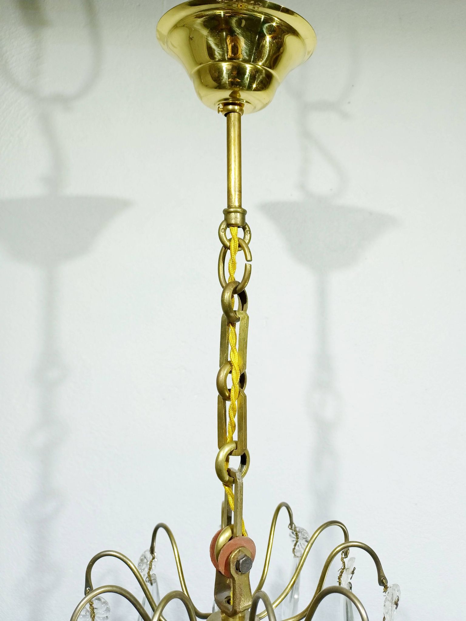 Lustre 5 lumières cristal