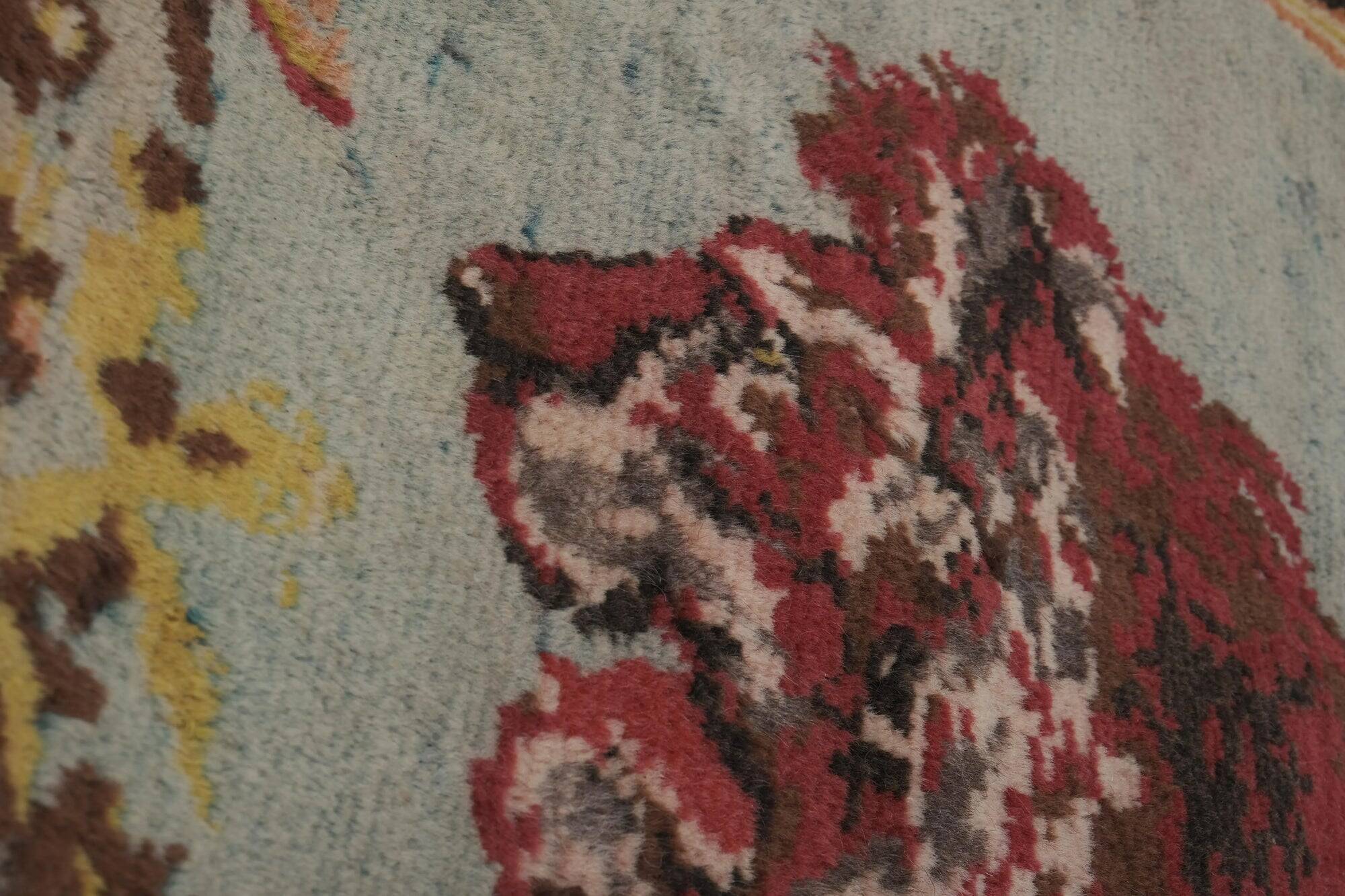 Tapis turc vintage fait main