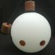 Suspension boule en opaline