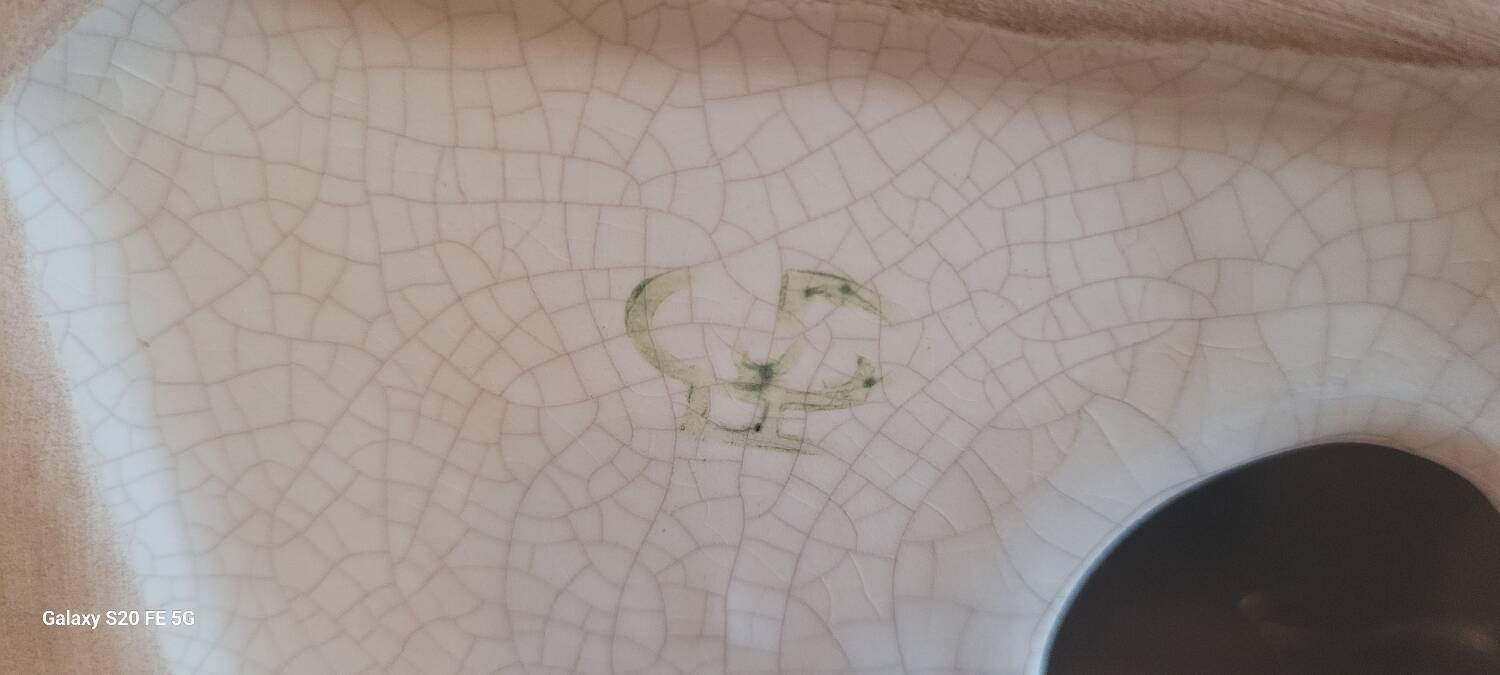 Cracked ceramic bear 1930