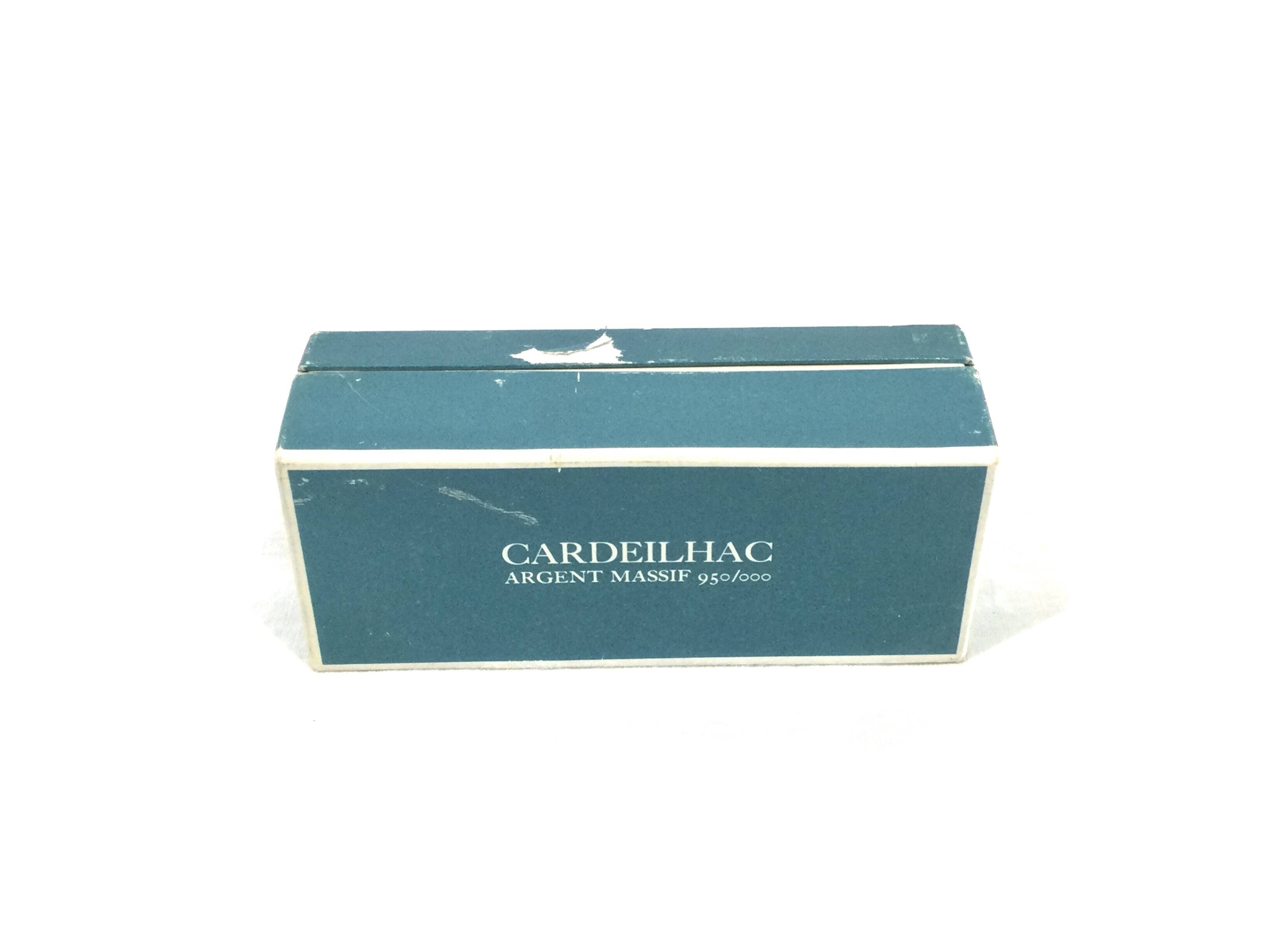 Cardeilhac – 4 solid silver salt shakers