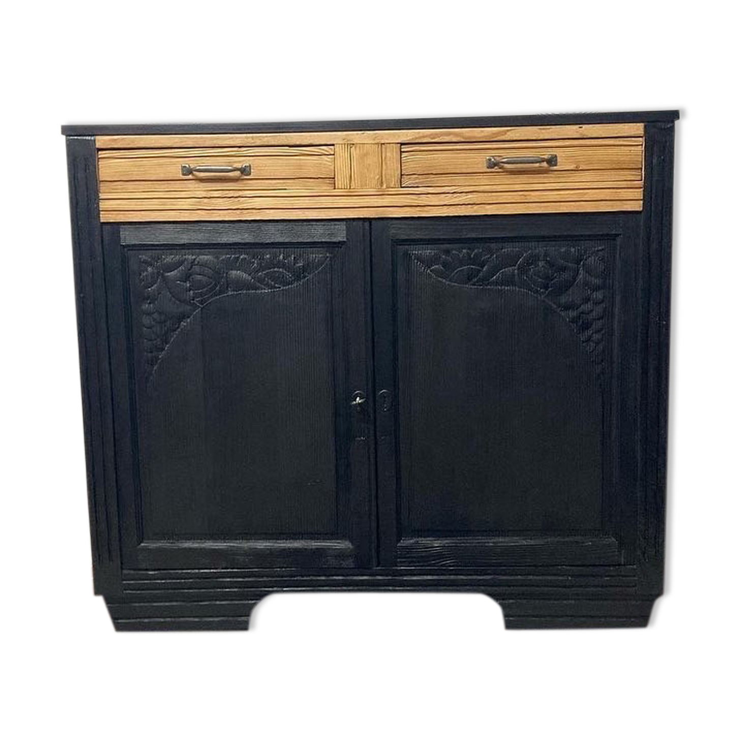 Black art deco sideboard