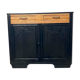 Black art deco sideboard
