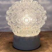 Vintage White Porcelain Ceiling Light, 1970s