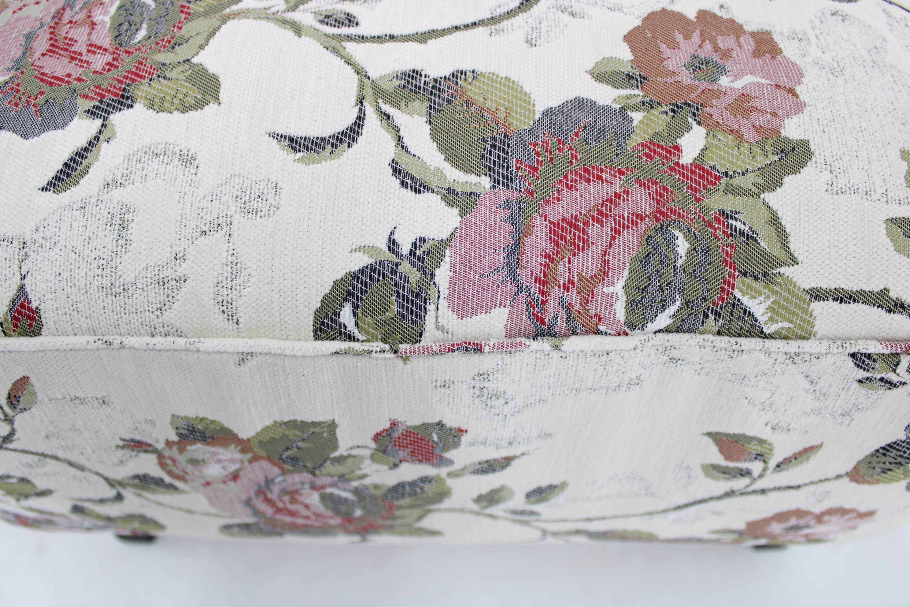 1950s Jindrich Halabala Restored Gobelin Armchair, Czechoslovakia