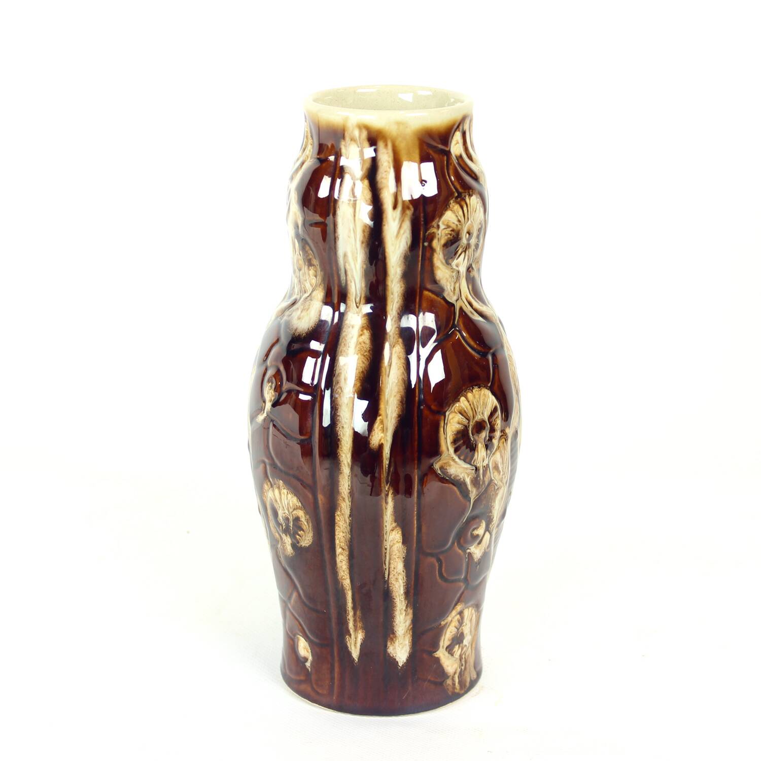Mid Century Porcelain Trompe L’œil Vase, Czechoslovakia