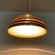 Brass Dome Pendant Lamp by Vereinigte Werkstätten