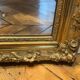 Large fireplace mirror from the Napoléon III period 208×86cm mercury glass