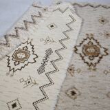 2 tapis berbères marocains en laine, années 1960