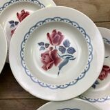 Lot of 10 soup plates Digoin model Cannes