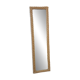 Large woven wicker mirror
