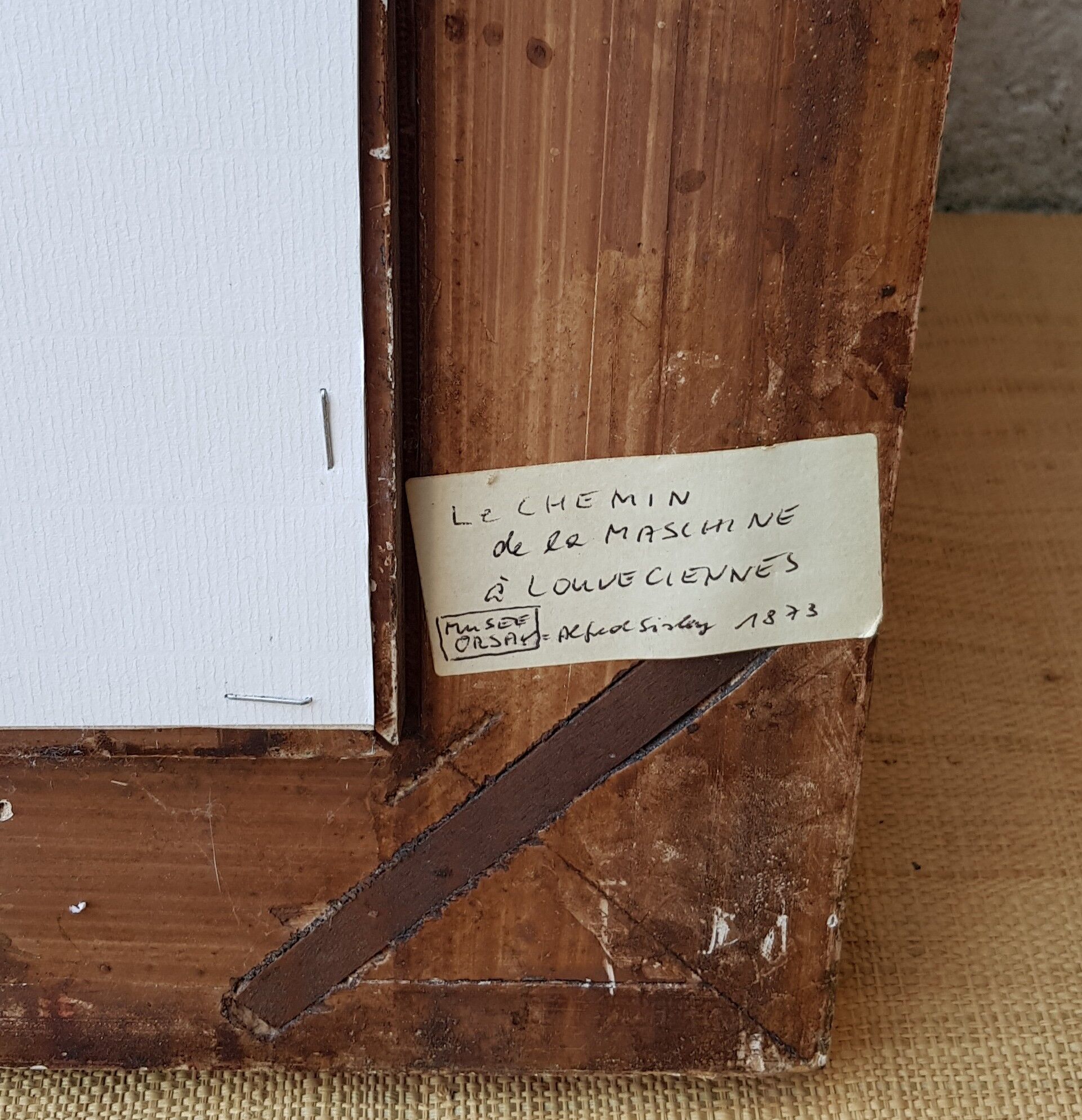 Oil on paper: The Pope's currency