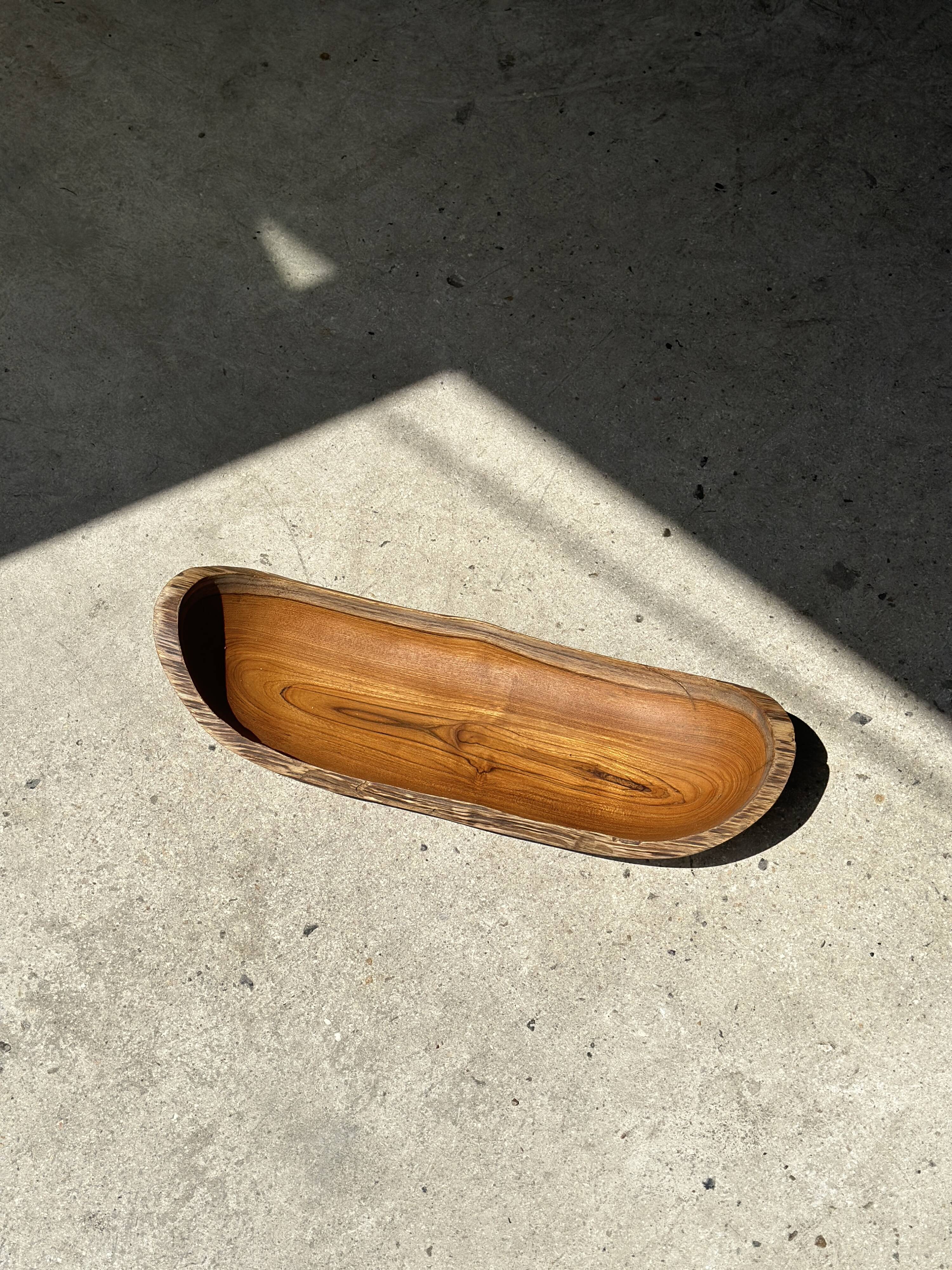 Organic monoxyl teak cut L:50cm