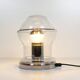 Vintage 1970s glass 'mushroom' table lamp by Cosack