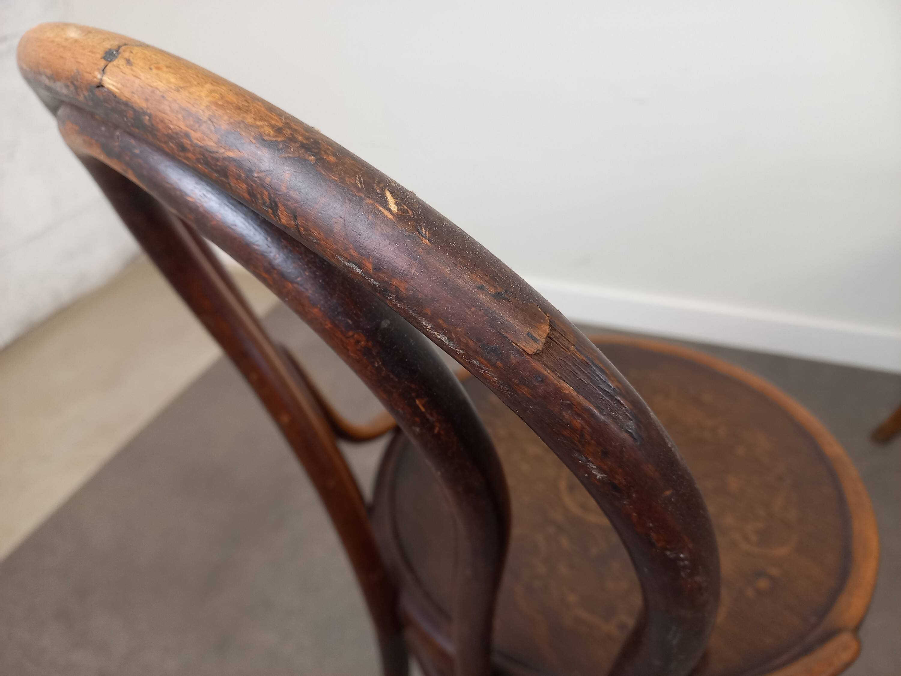 Thonet Bistro Chairs, Set of 6