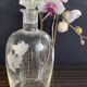Antique cut crystal carafe signed Bayel 92