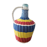 Bouteille scoubidou multicolore