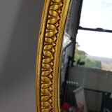 Oval mirror style louis XV