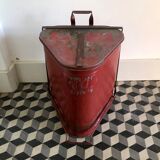 Metal firefighter's bin