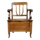 Louis Philippe period walnut chest armchair circa 1830