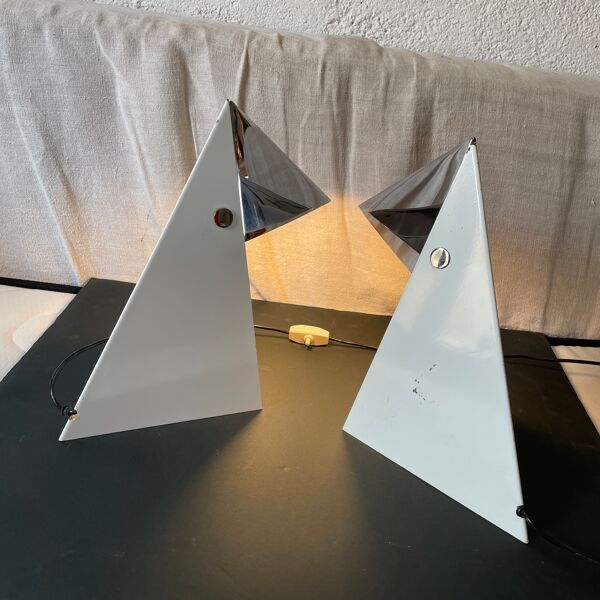 Paire lampes Fase design perroquet
