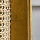 Spencer family gilded wooden bergère bench chair