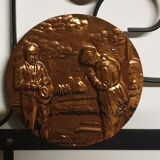 Porte manteau vintage fer forgé