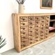 35-drawer craft cabinet, Circa 1950