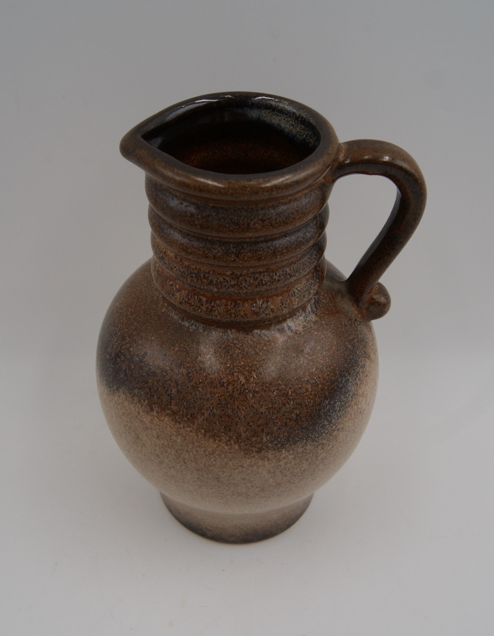 Vintage Germany ceramic handle vase