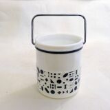 Opaline ice bucket 1960s