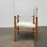 Mid-century modern Danish safari chair by Farstrup, 1960s.