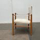 Fauteuil safari danois moderne du milieu du siècle de Farstrup, années 1960