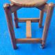 Tabouret en pin massif 1970