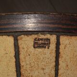 garrigue ceramic coffee table 1970 signed roger capron