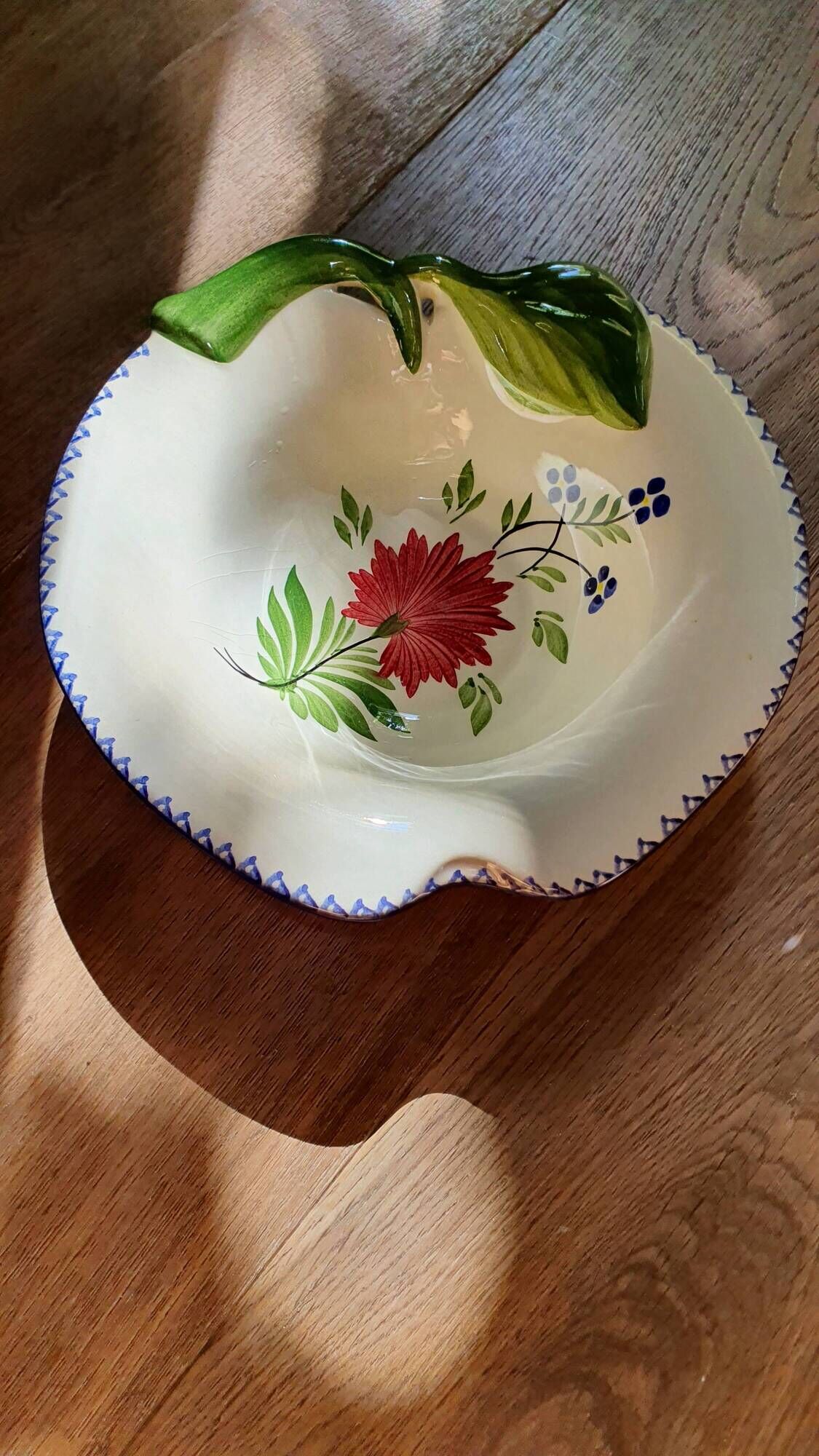 Ceramic decoration plate Pomme Charolles