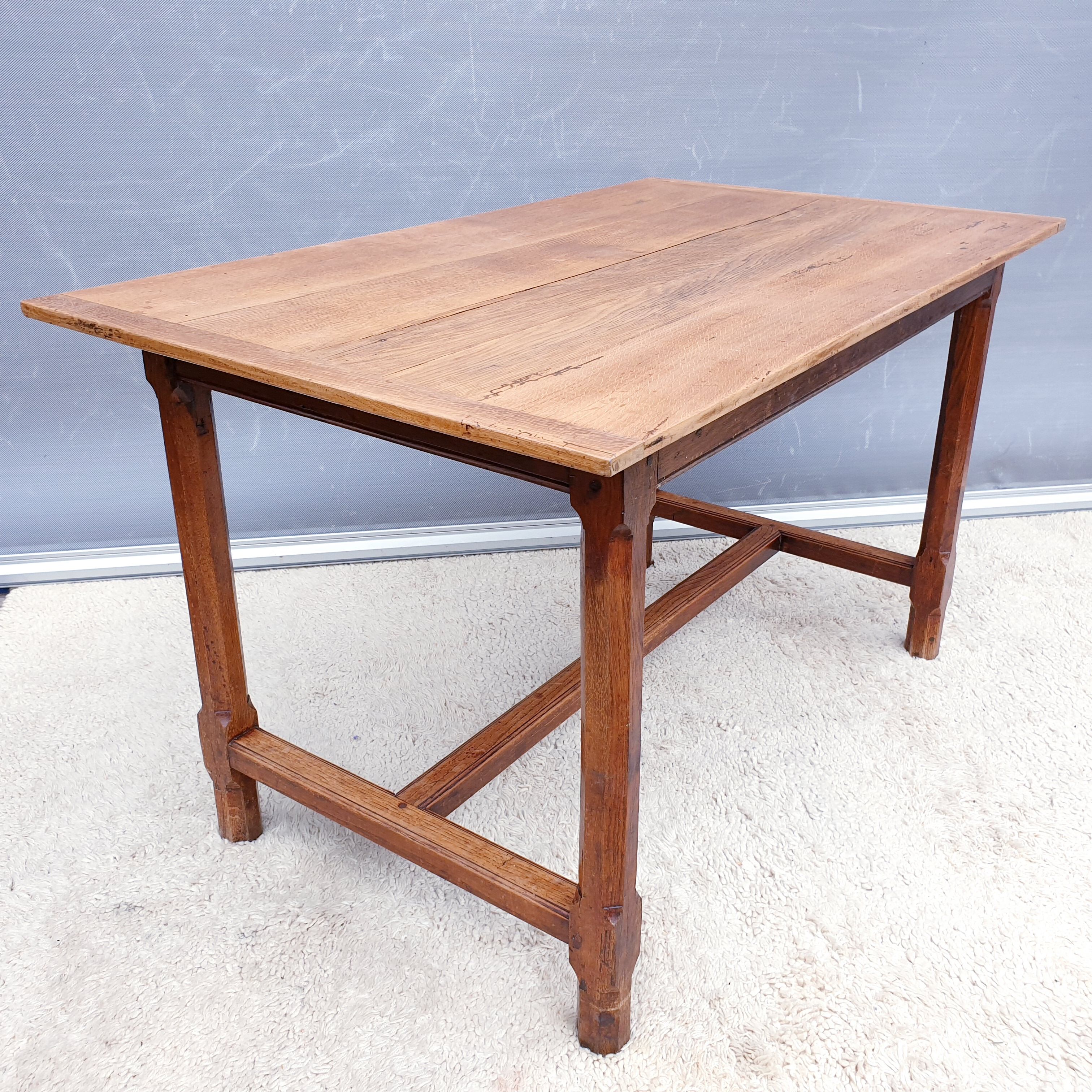 Art Deco desk farmhouse table