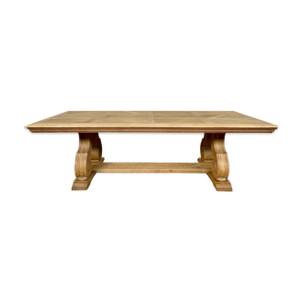 Table monastere en chene longueur 250 cm