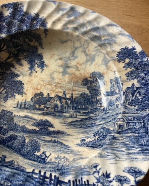 Hollow plate English Iron Earth