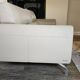 3-seater sofa by Roche Bobois in grey leather.