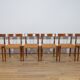 Mid Century Dining Chairs by Arne Hovmand-Olsen for Mogens Kold, 1960s, Den