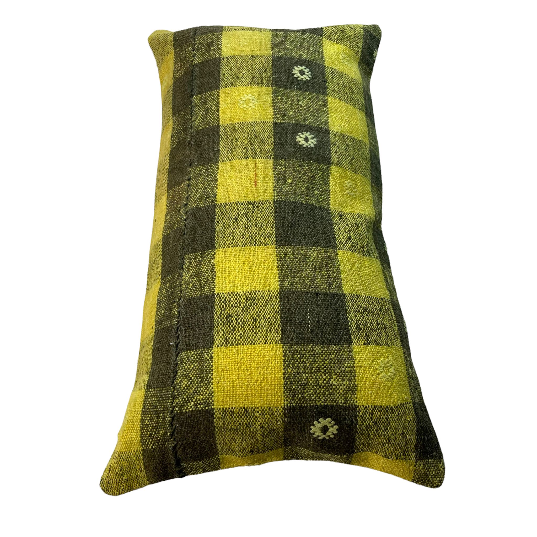Vintage turkish kilim cushion cover , 30 x 60 cm