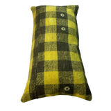 Vintage turkish kilim cushion cover , 30 x 60 cm