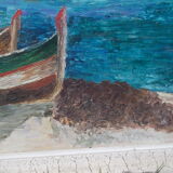 Oil on panel