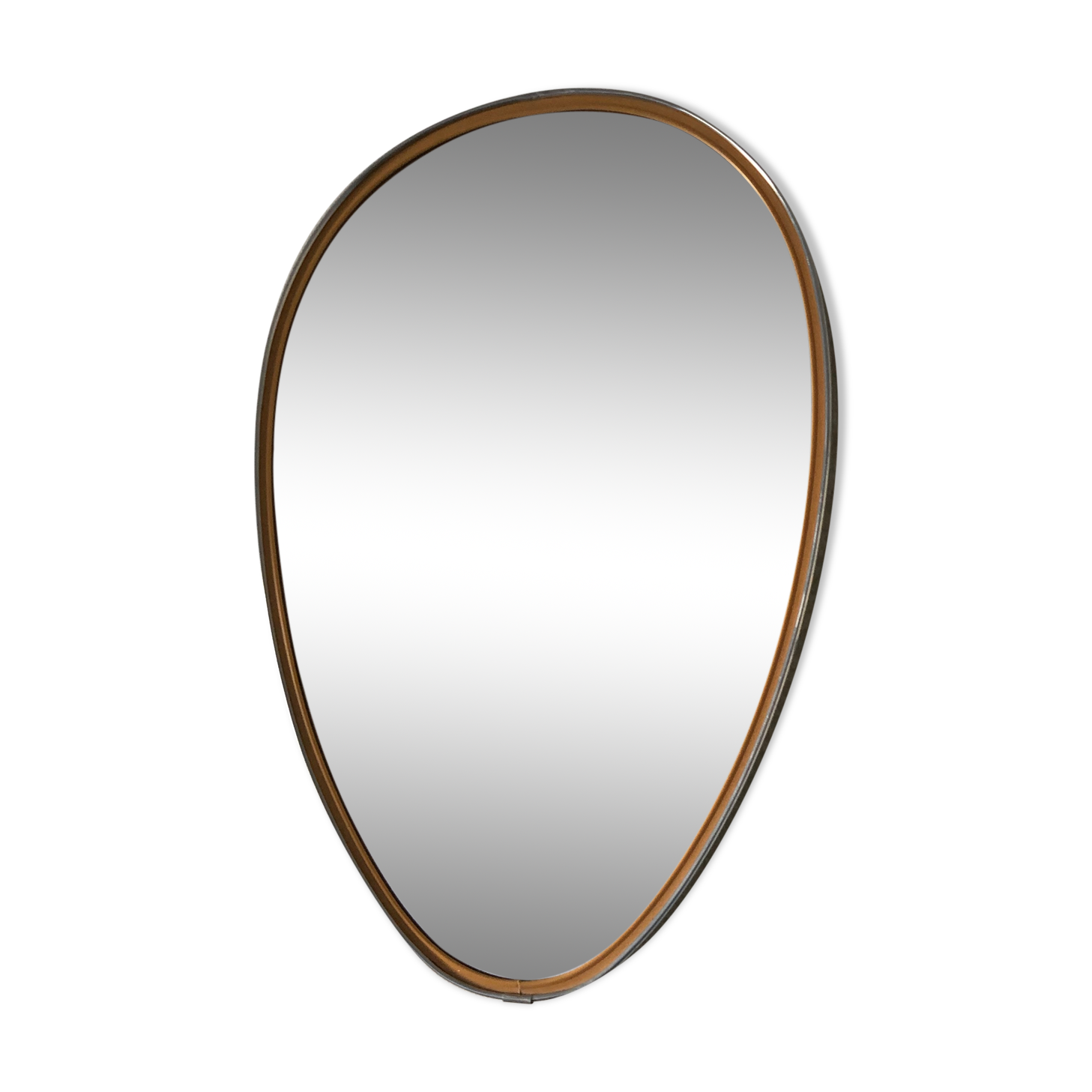 Miroir rétroviseur 48x33cm vintage 1960