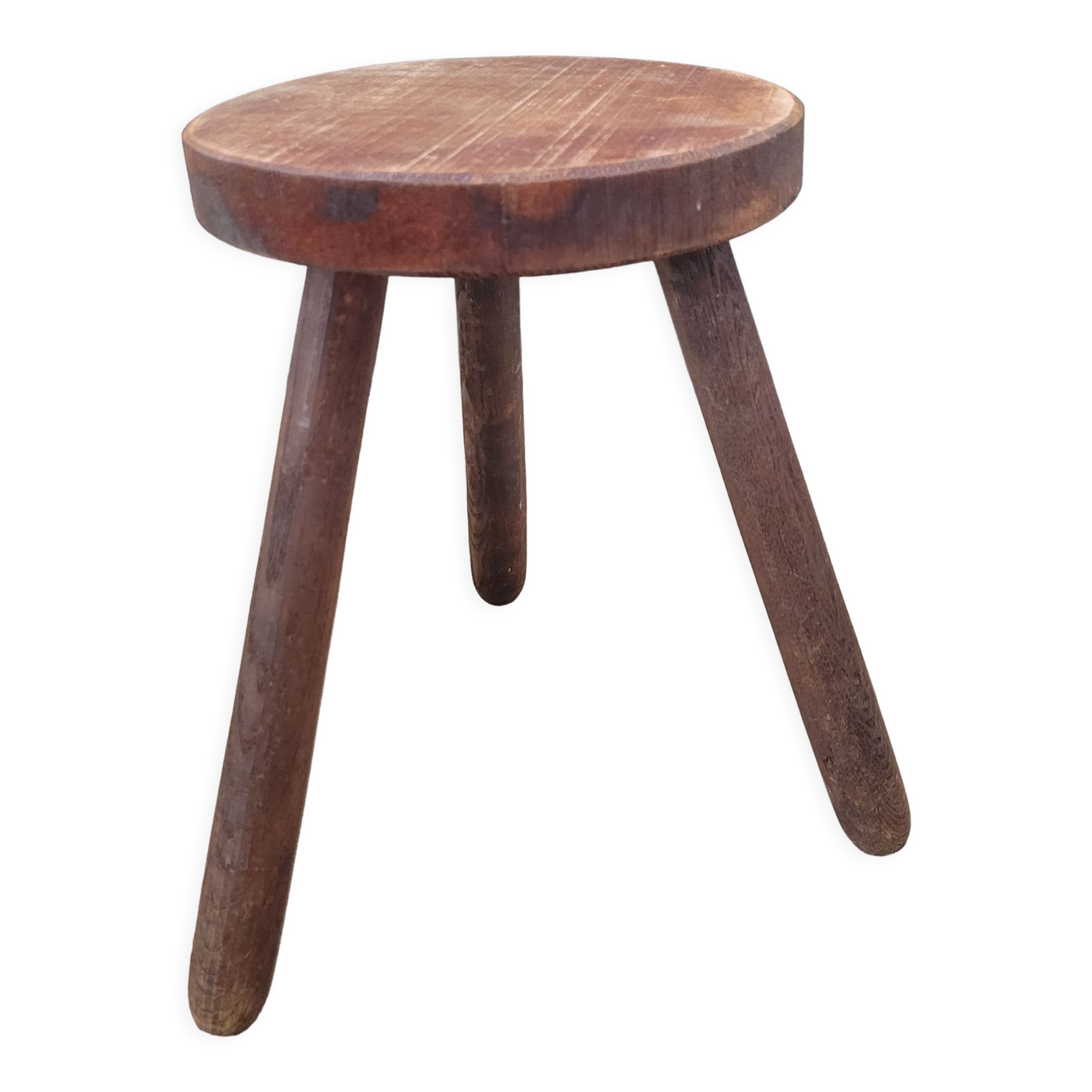 Round tripod stool cowherd