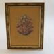 Scandinave suédois des années 1960 Tenture murale Crewel Picture Wall Art