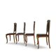Italian art deco dining chairs 1920s